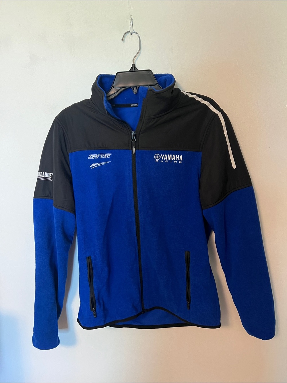 Yamaha Blue and Black Racing Fleece Jacket
